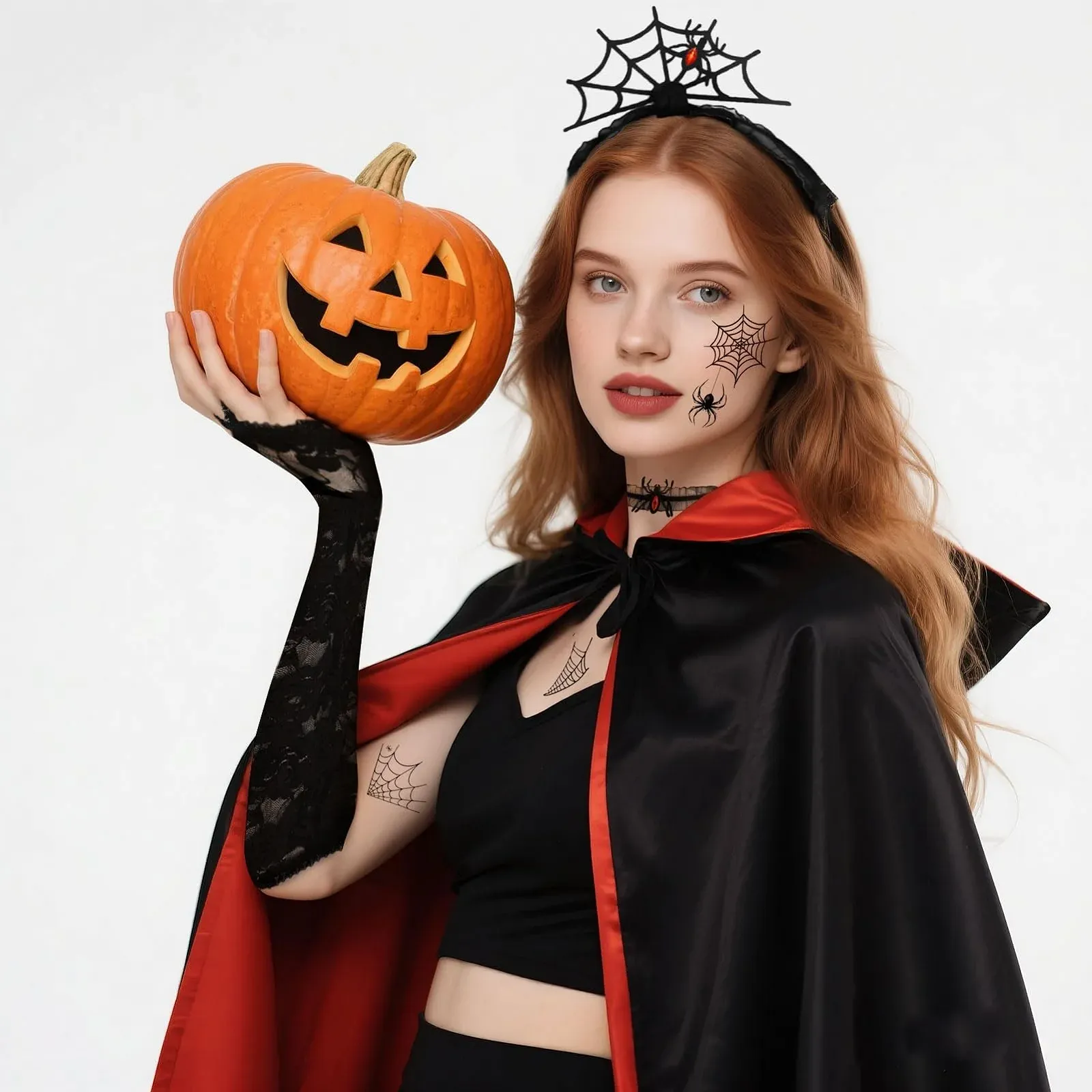 Обруч Павук на Хелловін з намистом, фото №5