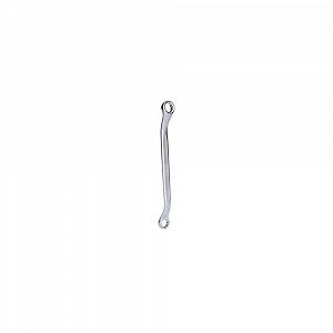 Ключ накидний двосторонній KS TOOLS 517.0874 24x27 мм глибокий вигин - Фото 1