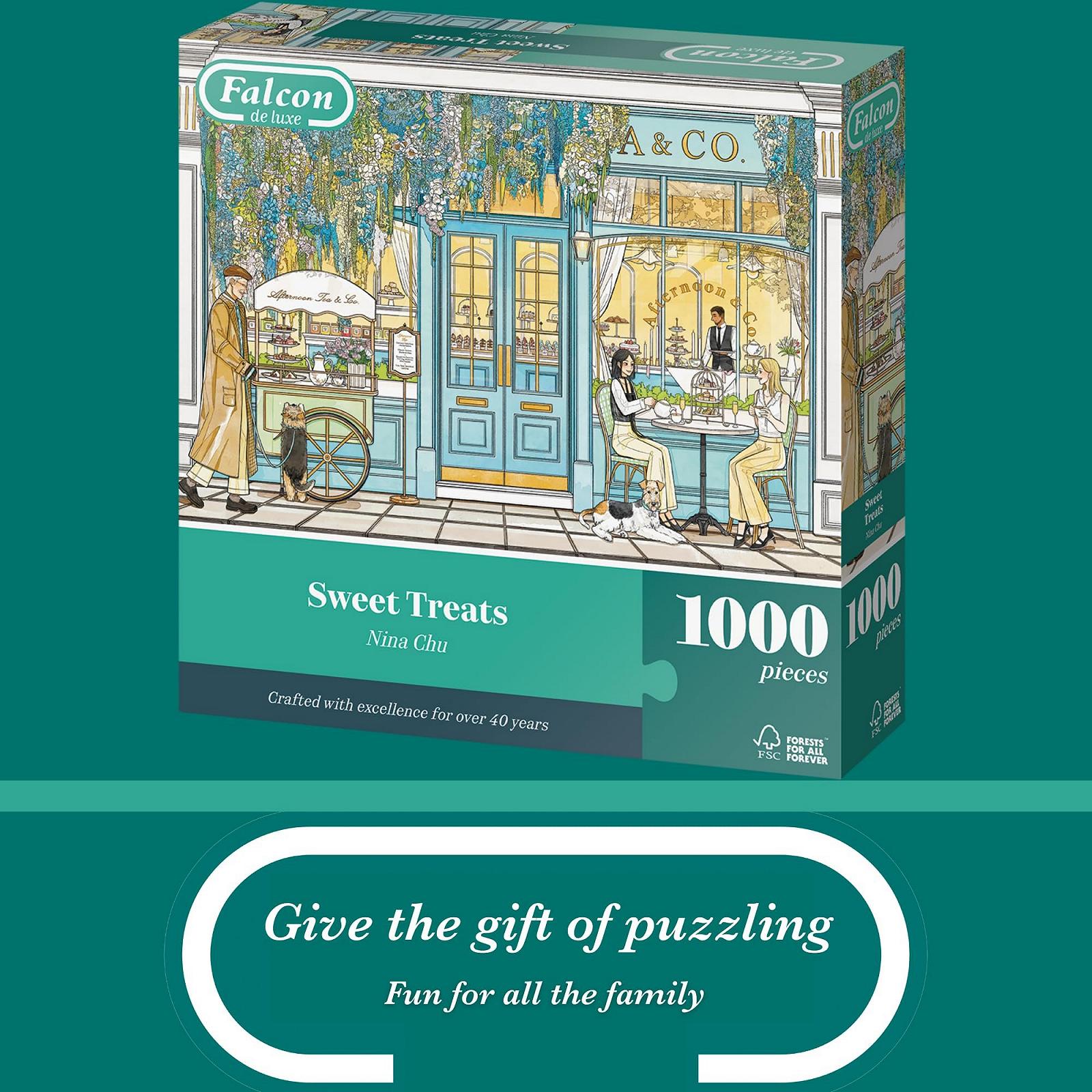 Пазл Falcon Sweet Treats 1000 элементов, фото №8 Пазл Falcon Sweet Treats 1000 элементов, фото №8