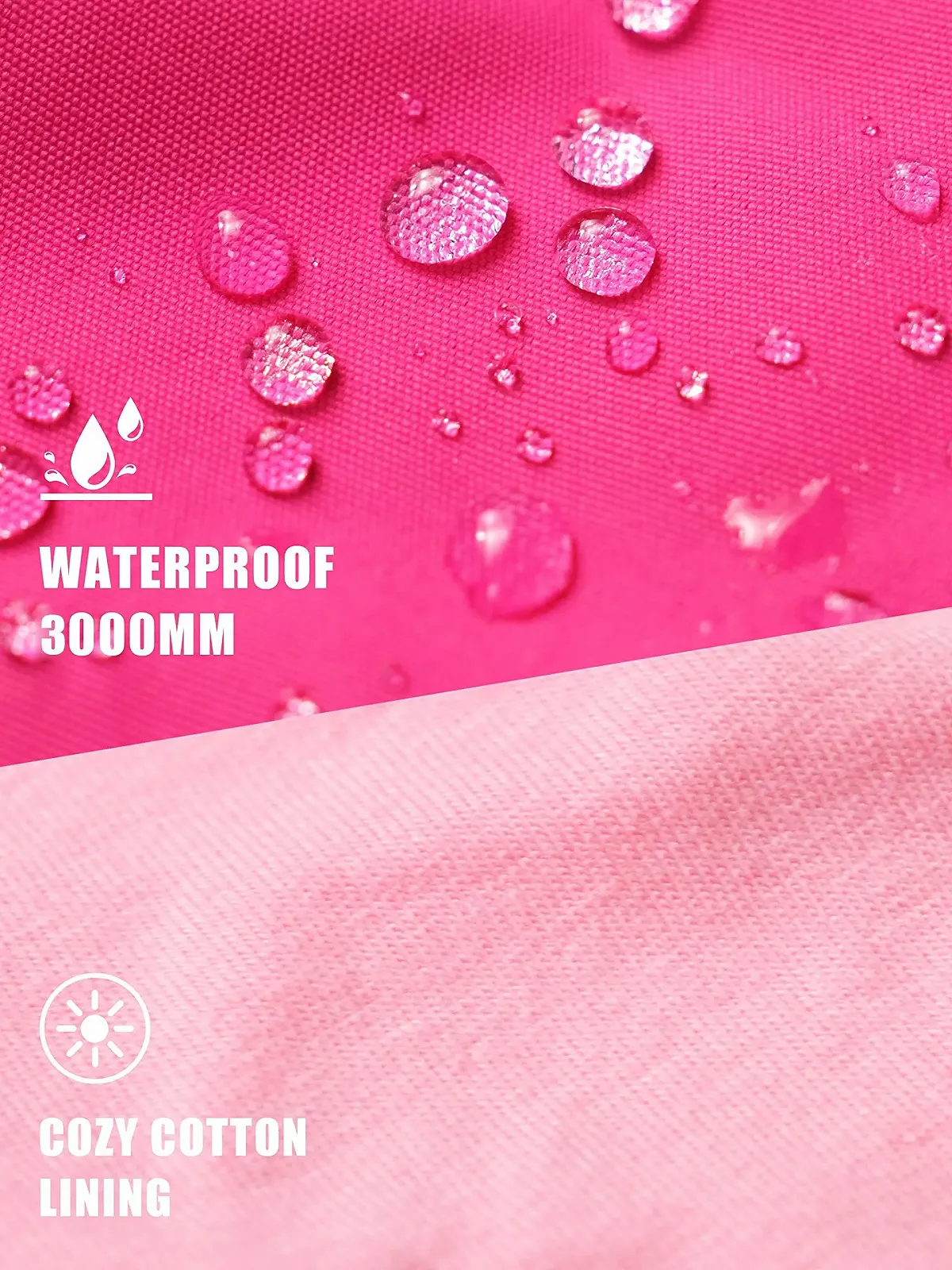 Вітрозахисна та водонепроникна дитяча куртка YoungSoul з кольоровими блоками, фото №5