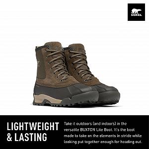Чоловічі зимові водонепроникні черевики Sorel Buxton Lite synthetic.ua - Фото 1