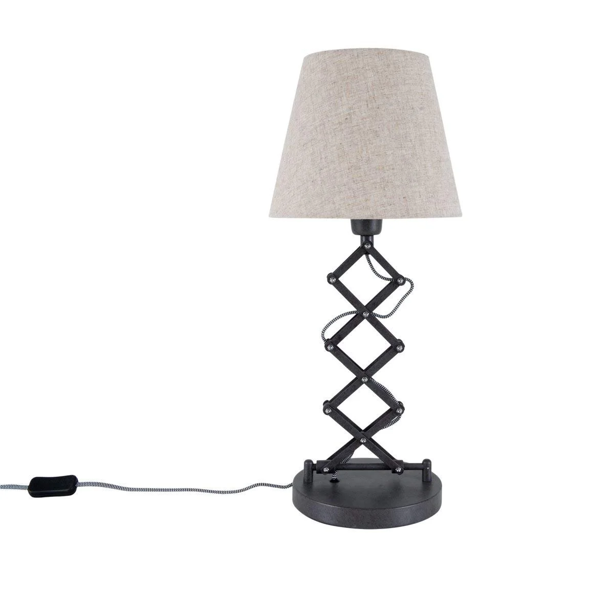 Настільна лампа Näve Adrienne 3157127 E27 Коричнева, фото №3