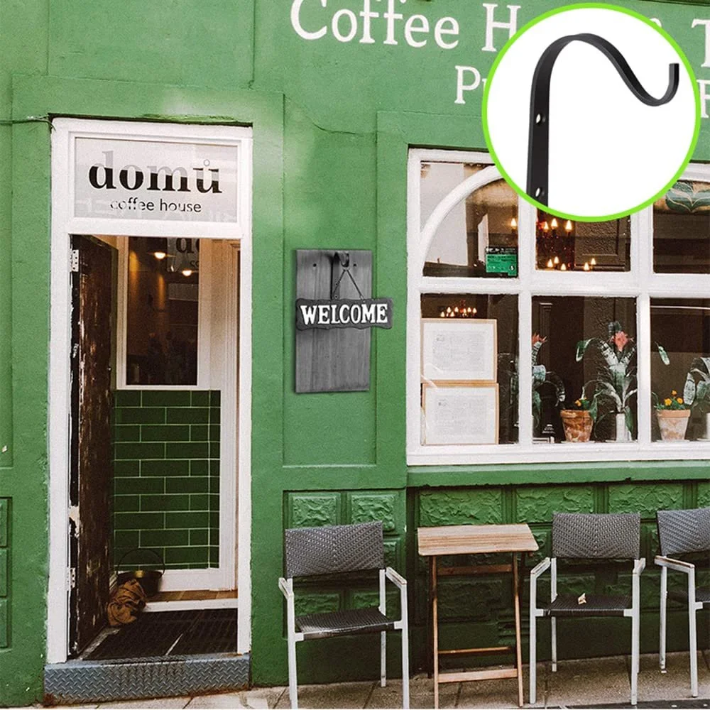 Кронштейны для растений Iron 4 шт. Black, фото №7