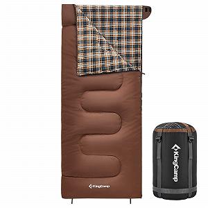 Спальный мешок KingCamp Snowflake 400 XL Cotton -15 - Фото 1