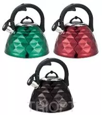 Чайник 3 л из нержавеющей стали со свистком Edenberg EB-8821, фото №1 Чайник 3 л из нержавеющей стали со свистком Edenberg EB-8821, фото №1