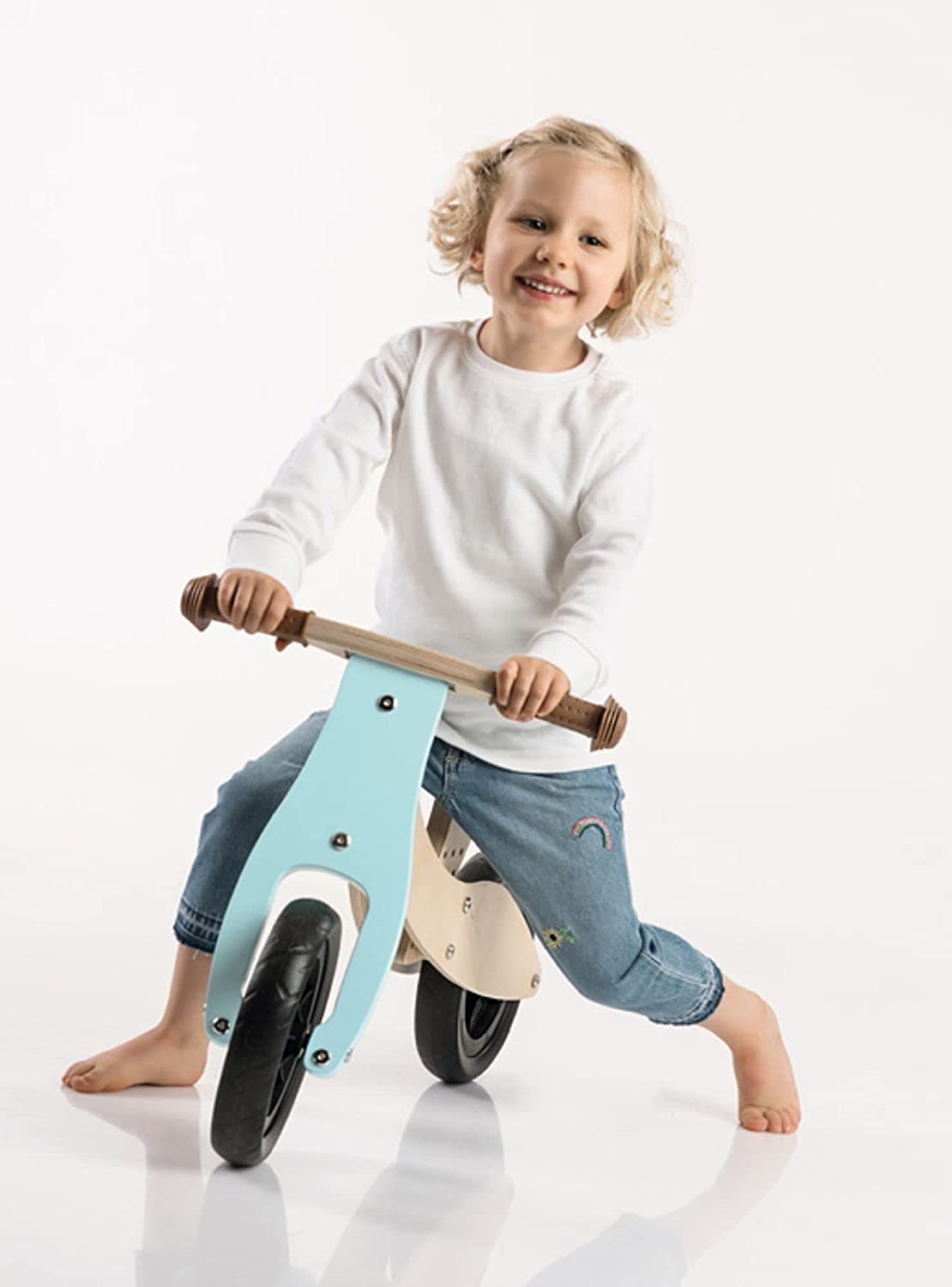 Беговел Small Foot 11609 Trike Maxi 2 в 1 Бирюзовый, фото №1