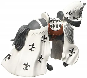 Фігурка Papo 39786 Draped Horse Білий synthetic.ua - Фото 1