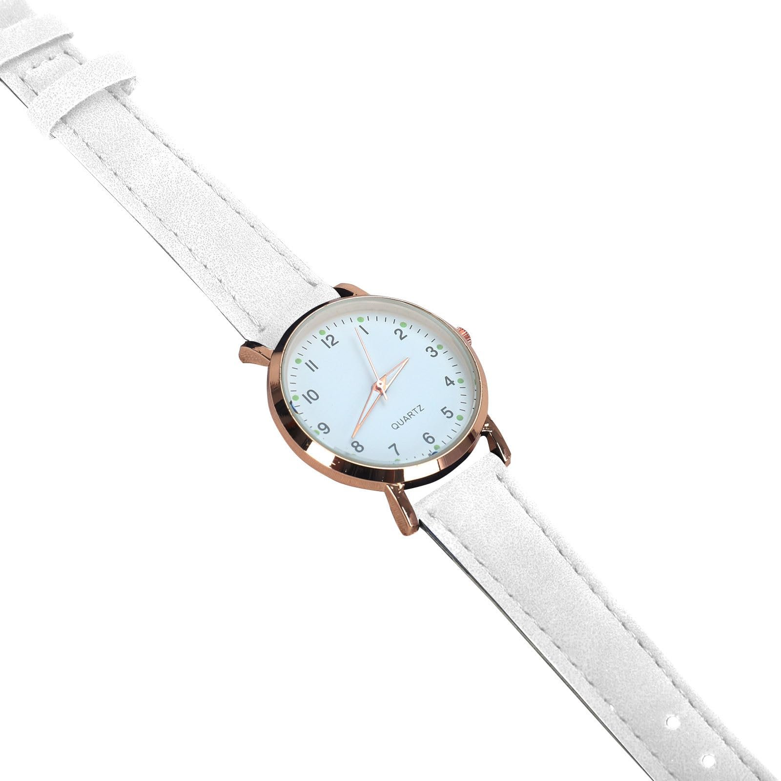 Жіночий годинник Шкіряний Аналоговий Класичний, фото №5