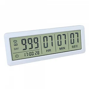 Таймер FCXJTU Digital Countdown Day Timer 999 Days Белый - Фото 1