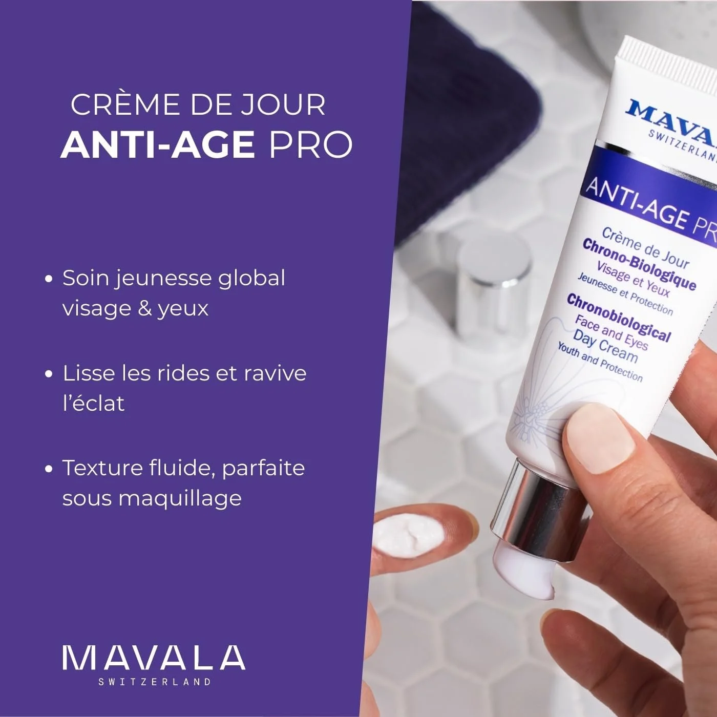 Антивіковий денний крем MAVALA Anti-Age Pro Зменшує ознаки старіння 42,5 г, фото №4 Антивіковий денний крем MAVALA Anti-Age Pro Зменшує ознаки старіння 42,5 г, фото №4