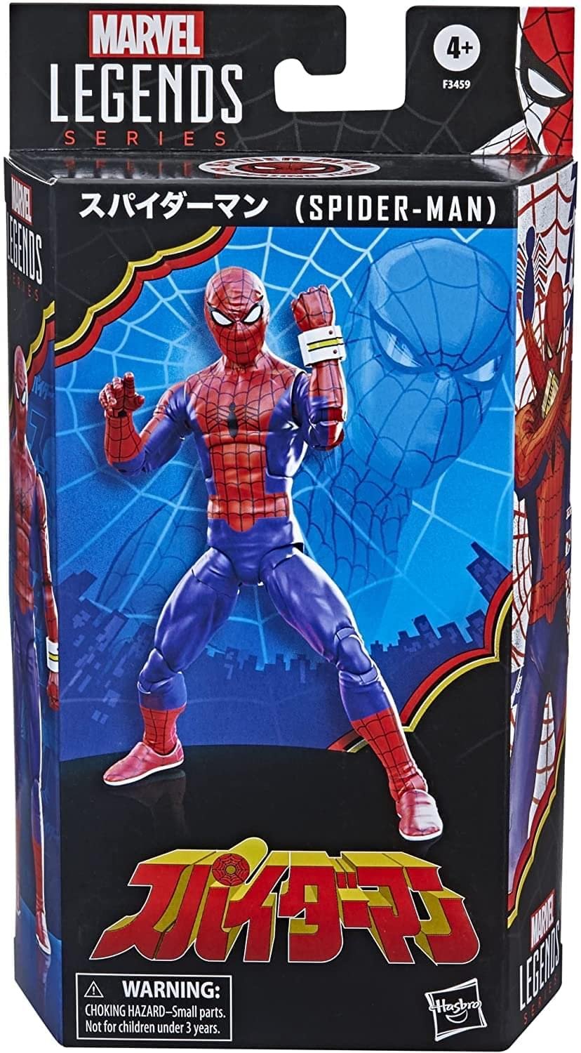 Фигурка Spider-Man Hasbro Marvel Legends Series 60th Anniversary Japanese 15 см, 6 аксессуаров, Multi-Colour, фото №2