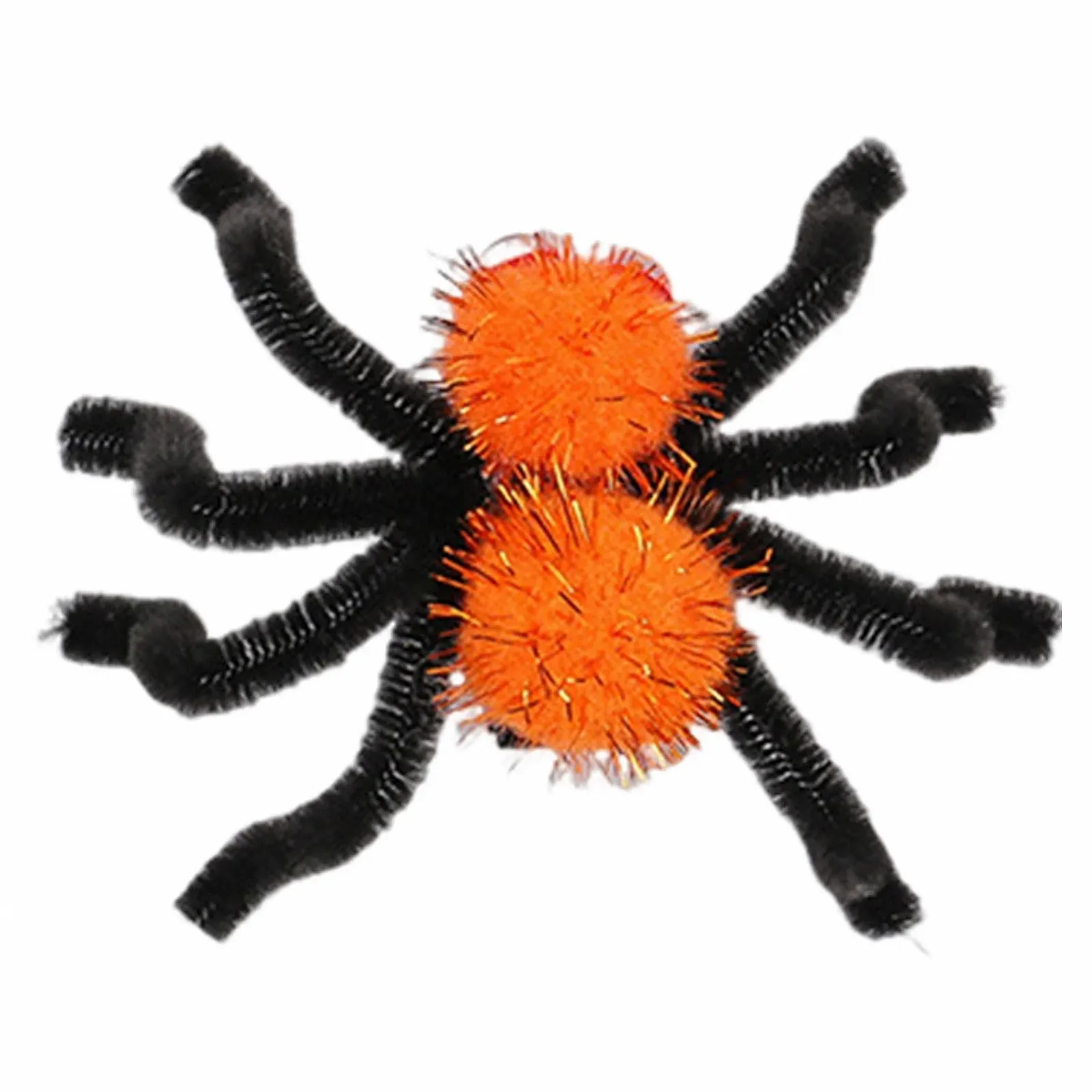 Хелловінська заколка для волосся, готична, плюшевий павук, фото №8 Хелловінська заколка для волосся, готична, плюшевий павук, фото №8