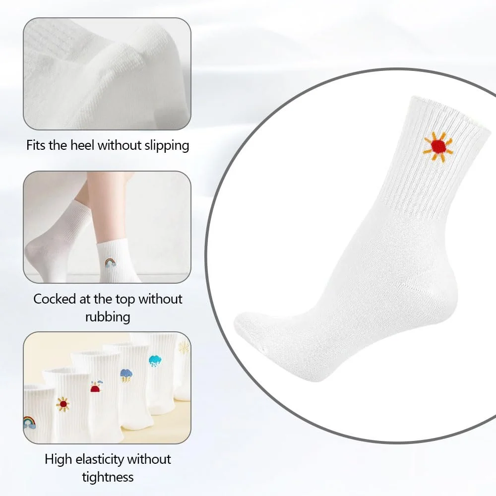 Шкарпетки тенісні Білий (6 пар), фото №3