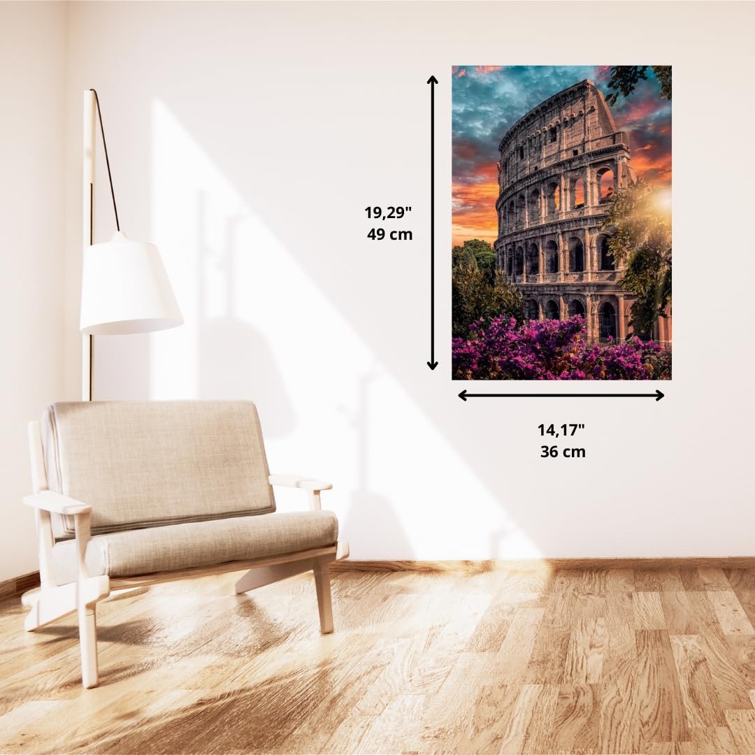 Пазл Clementoni Puzzle Collection Flavian Amphitheatre 500 деталей компактная коробка 35588, фото №4 Пазл Clementoni Puzzle Collection Flavian Amphitheatre 500 деталей компактная коробка 35588, фото №4