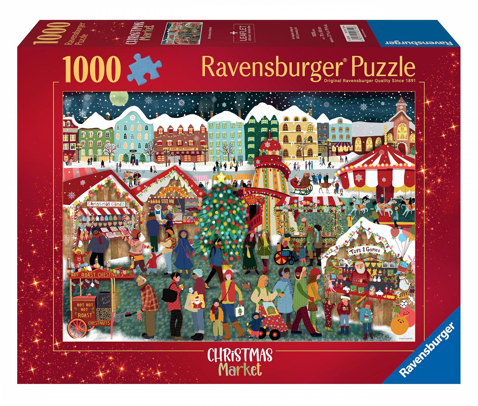 Пазл Ravensburger Christmas Edition Christmas Market 12000729 1000 элементов, фото №2