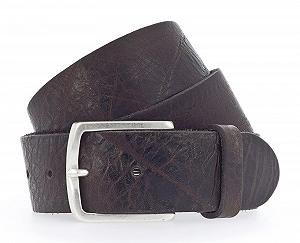 Кожаный ремень b.belt Zac W80 Темно-коричневый, темно-коричневый - Фото 1