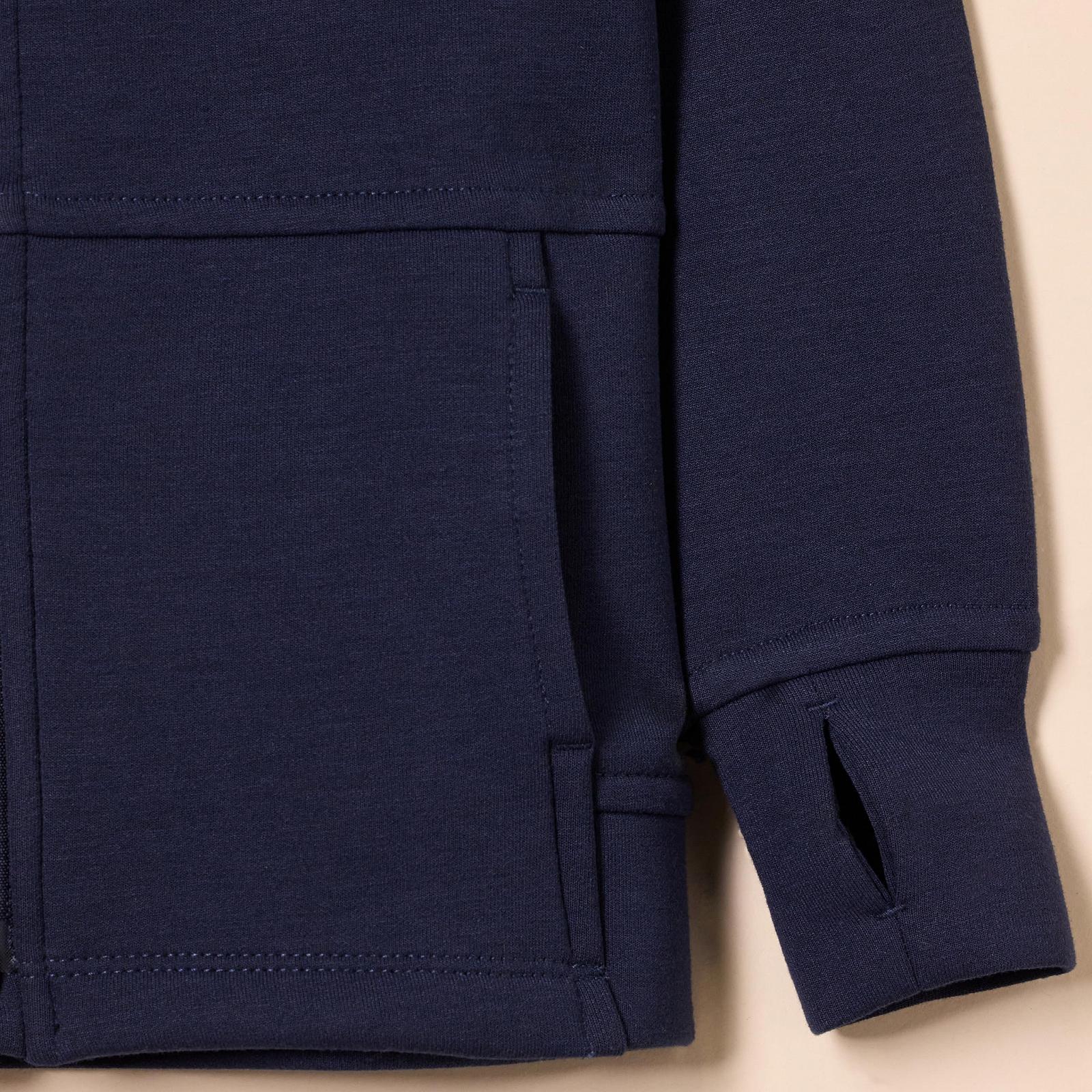 Спортивна толстовка з капюшоном і повною блискавкою Amazon Essentials для хлопчиків, вільного крою, фото №4