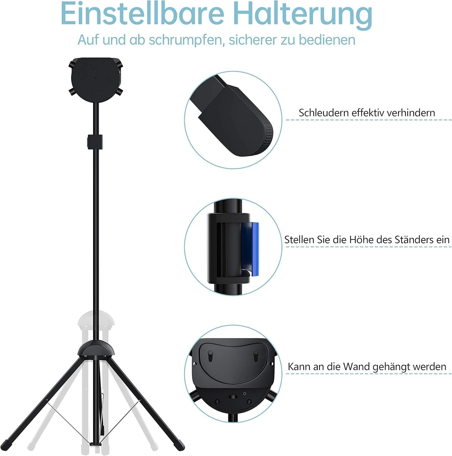 Зелений екран NEUE DAWN Chromakey 80" 183 x 106 см зі штативом Зелений, фото №8