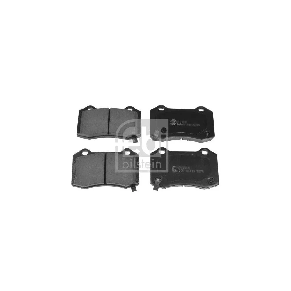 Комплект тормозных колодок, дисковый тормоз FEBI BILSTEIN 116382 для CHRYSLER CHEVROLET JEEP, фото №2