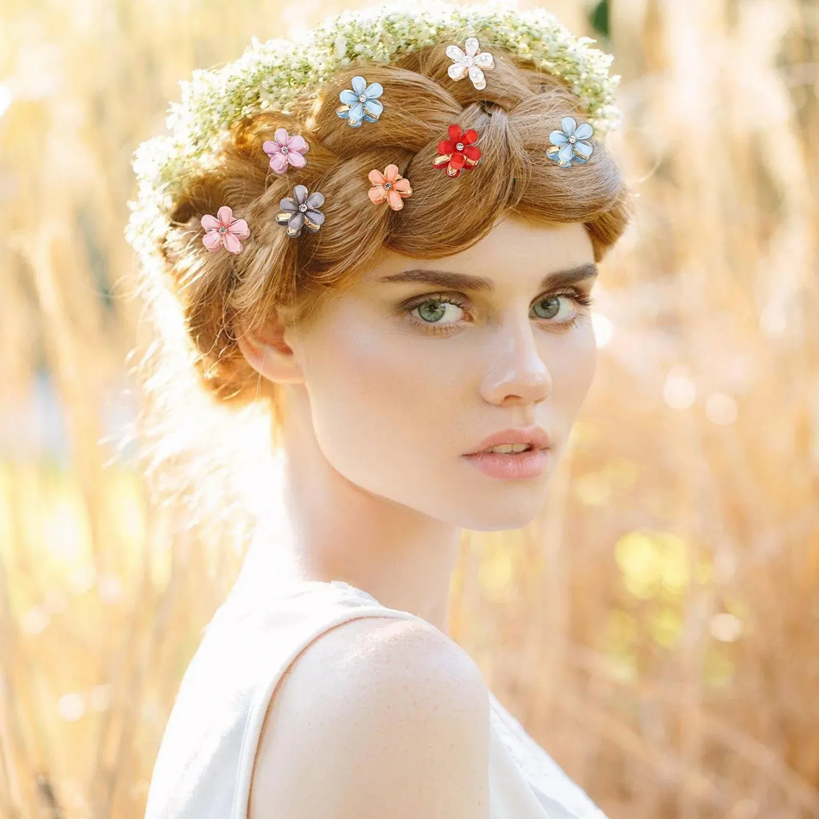 Заколка Цветок Euyehn Характеристика Стразы, фото №3 Заколка Цветок Euyehn Характеристика Стразы, фото №3