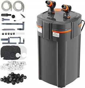 Купить Аквариумный фильтр Vevor AQ-903F-UV Серый - Фото 1 Аквариумный фильтр Vevor AQ-903F-UV Серый - Фото 1