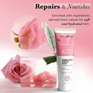 Крем для рук Solinotes Cherry Blossom Інтенсивне відновлення та живлення 30 мл synthetic.ua - Фото 1