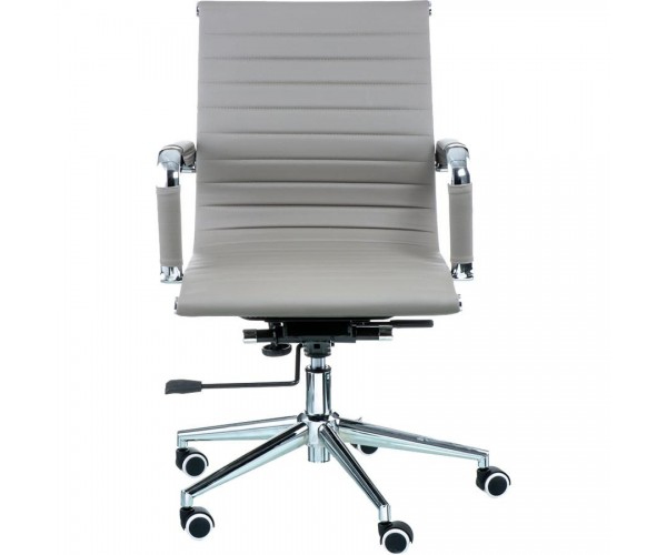 Офісне крісло для персоналу Special4You Solano 5 artleather grey E6071, фото №4