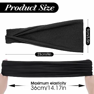 Набор из женских повязок на голову, шириной 8.9 см. synthetic.ua - Фото 1