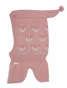 Шапка maximo Mini Girl Slip-On, Deer Short Point, Sewn Neck Piece, сделано в Германии - Фото 1