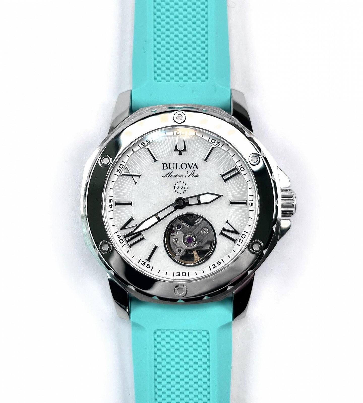 Автоматические часы Bulova 96L325, серебряный, Ремешок., фото №5 Автоматические часы Bulova 96L325, серебряный, Ремешок., фото №5