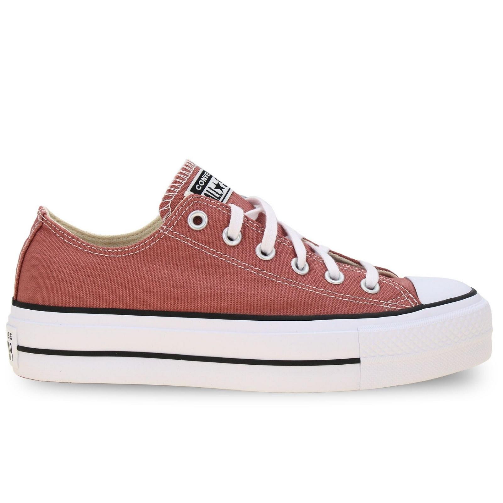 Кеды Converse Chuck Taylor All Star Lift OX Chucks 561681C Черно-белые, фото №2