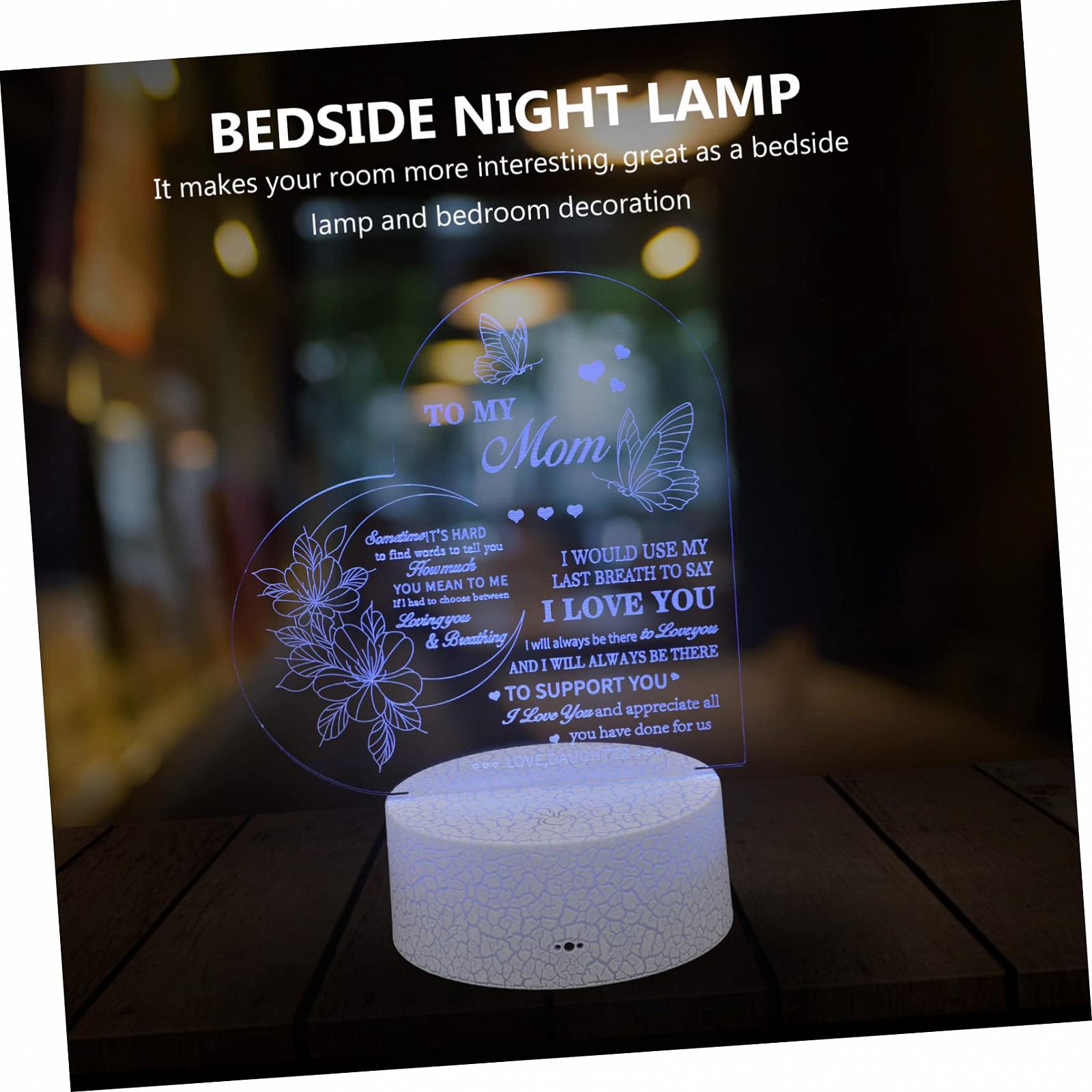 Ночник DOITOOL 3D LED Пластик Белый, фото №6