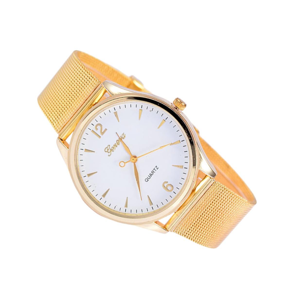 Кварцевые часы WRITWAA с сетчатым ремешком, Кварц, фото №1