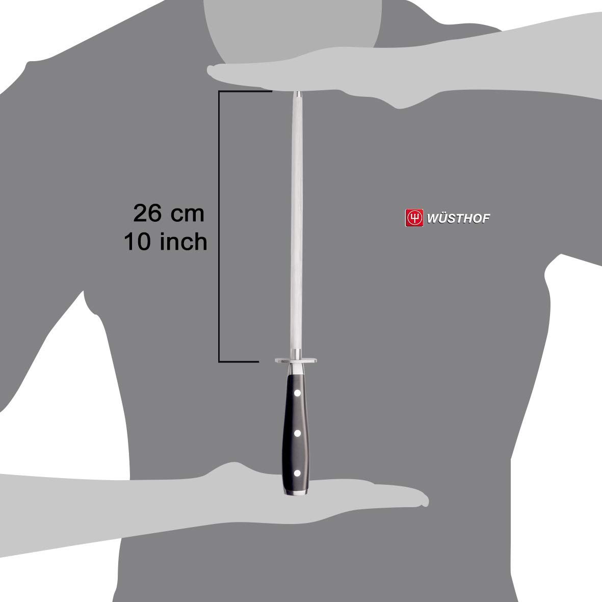 Мусат Wüsthof Classic Ikon 26 см, фото №3 Мусат Wüsthof Classic Ikon 26 см, фото №3