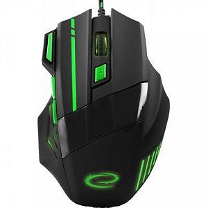 Компьютерная мышь Esperanza MX201 Wolf green EGM201G - Фото 1