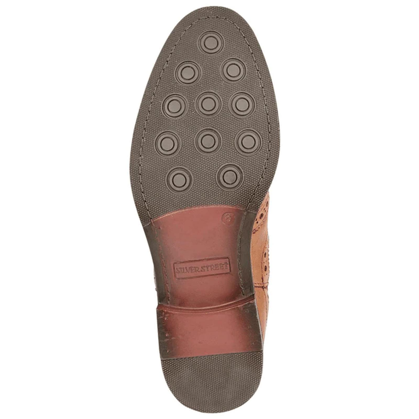 Челси Ботинки Roamer M143BT Brogue Коричневая Кожа, фото №2