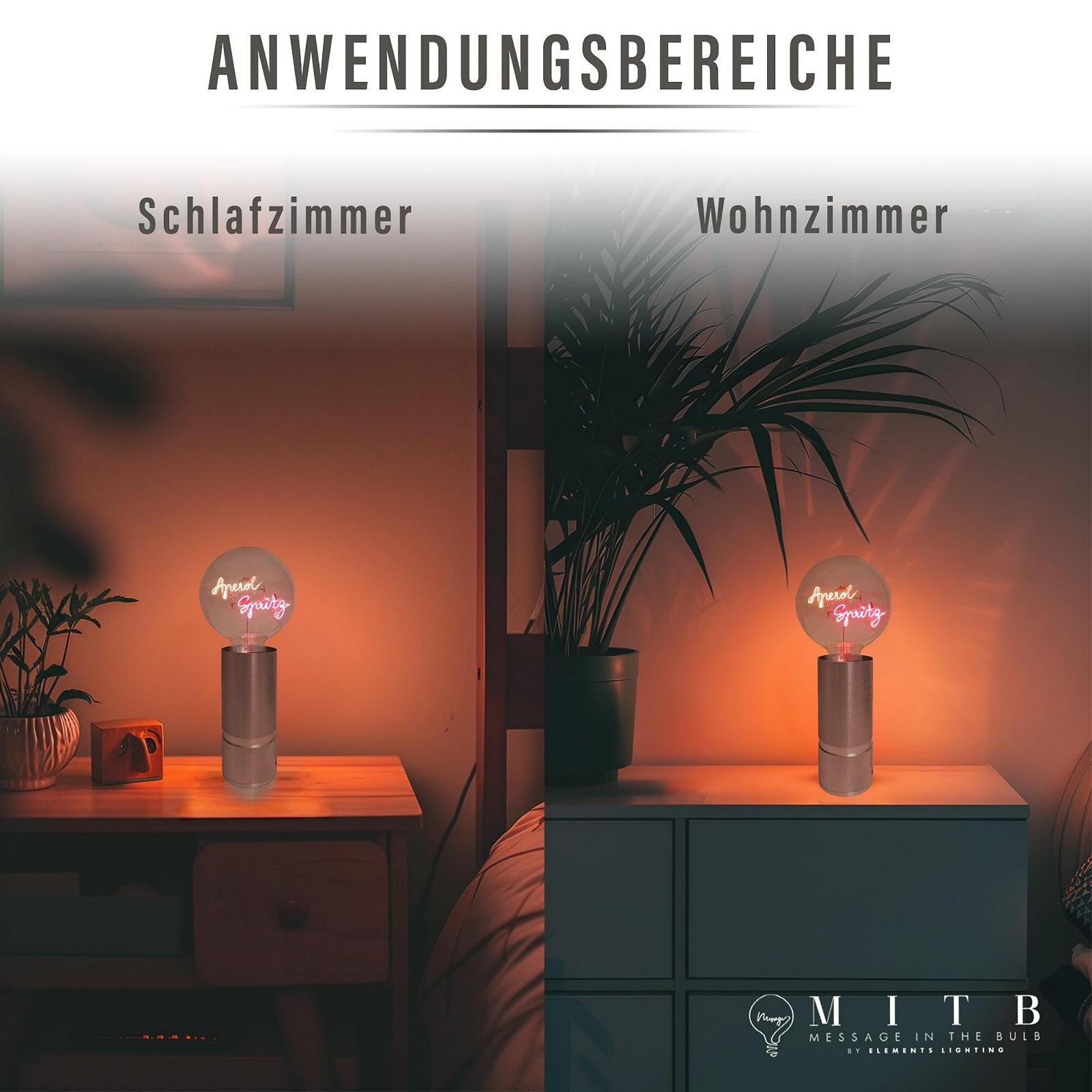 Основание для лампы Fitz Elements Lighting E27 16 см с регулировкой яркости Retro Silver, фото №5