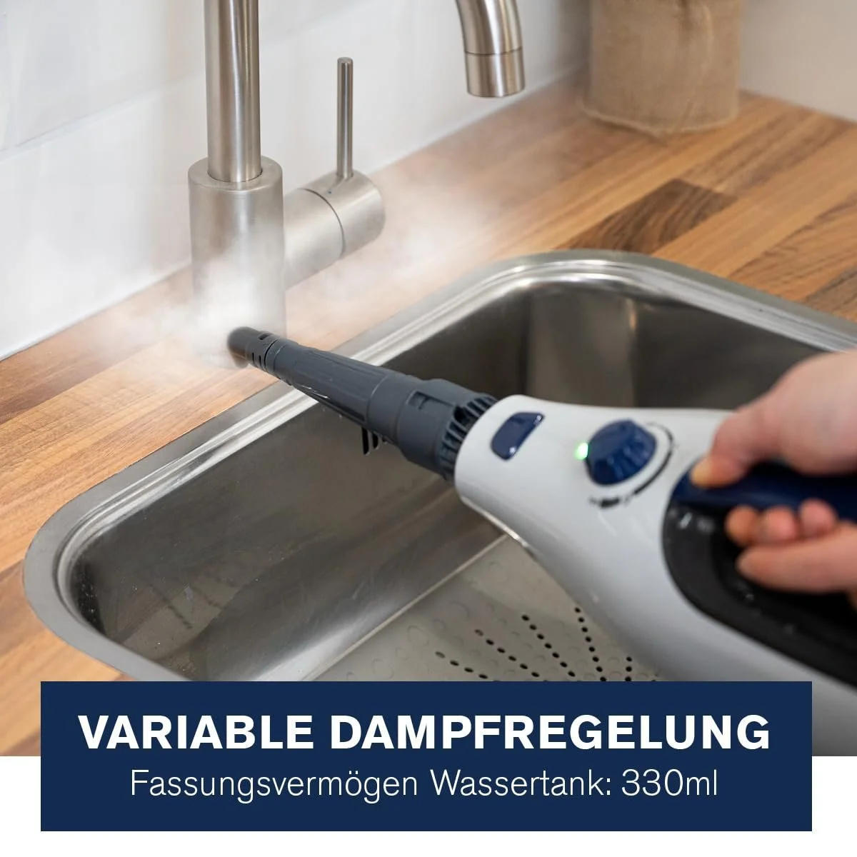 Парова швабра та ручний пароочисник Dirt Devil DD7004 1300 Вт 4 насадки, фото №6