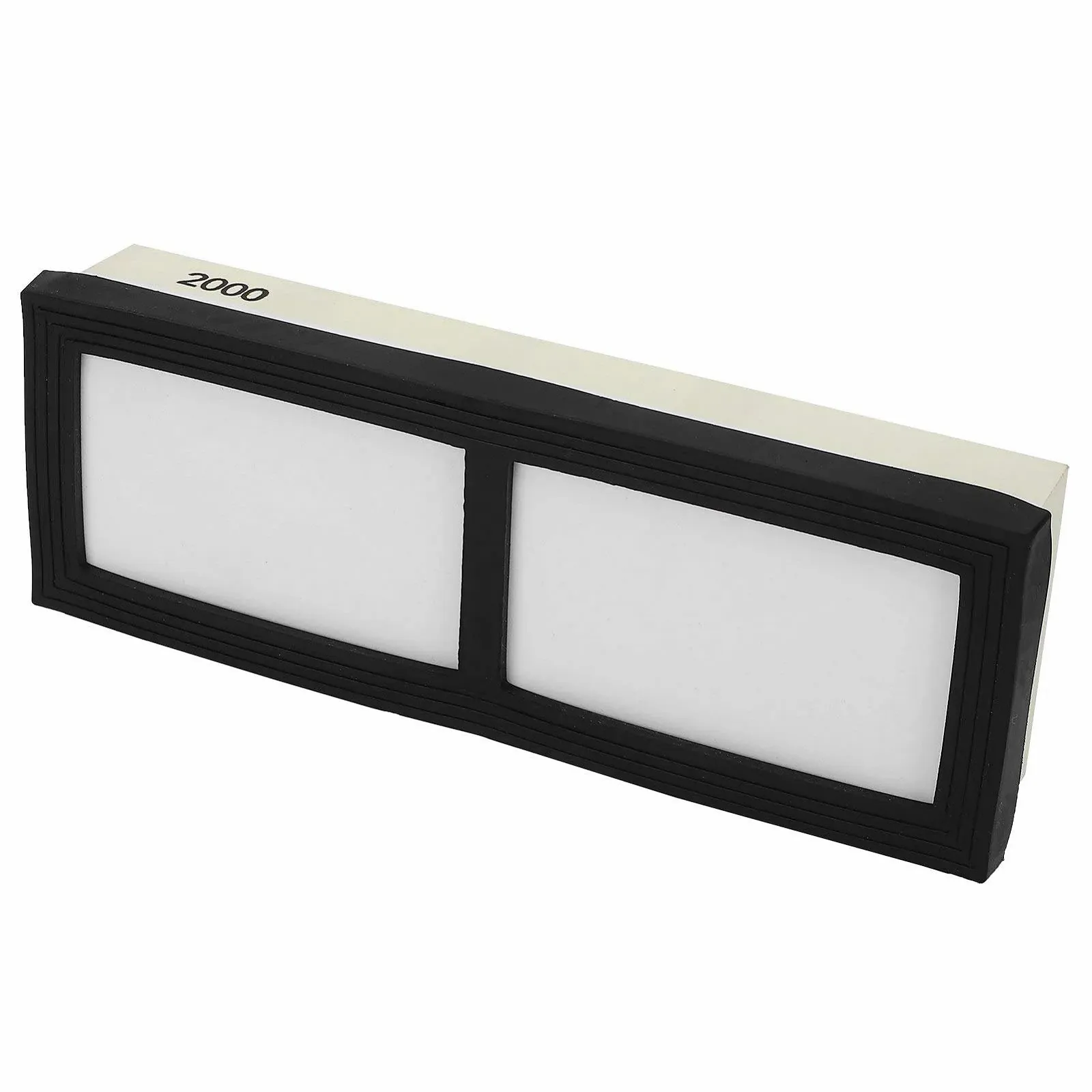 Точильный камень двухсторонний 2000 Grit и 4000 Grit из белого корунда 18 x 6 x 3 см белый, фото №5