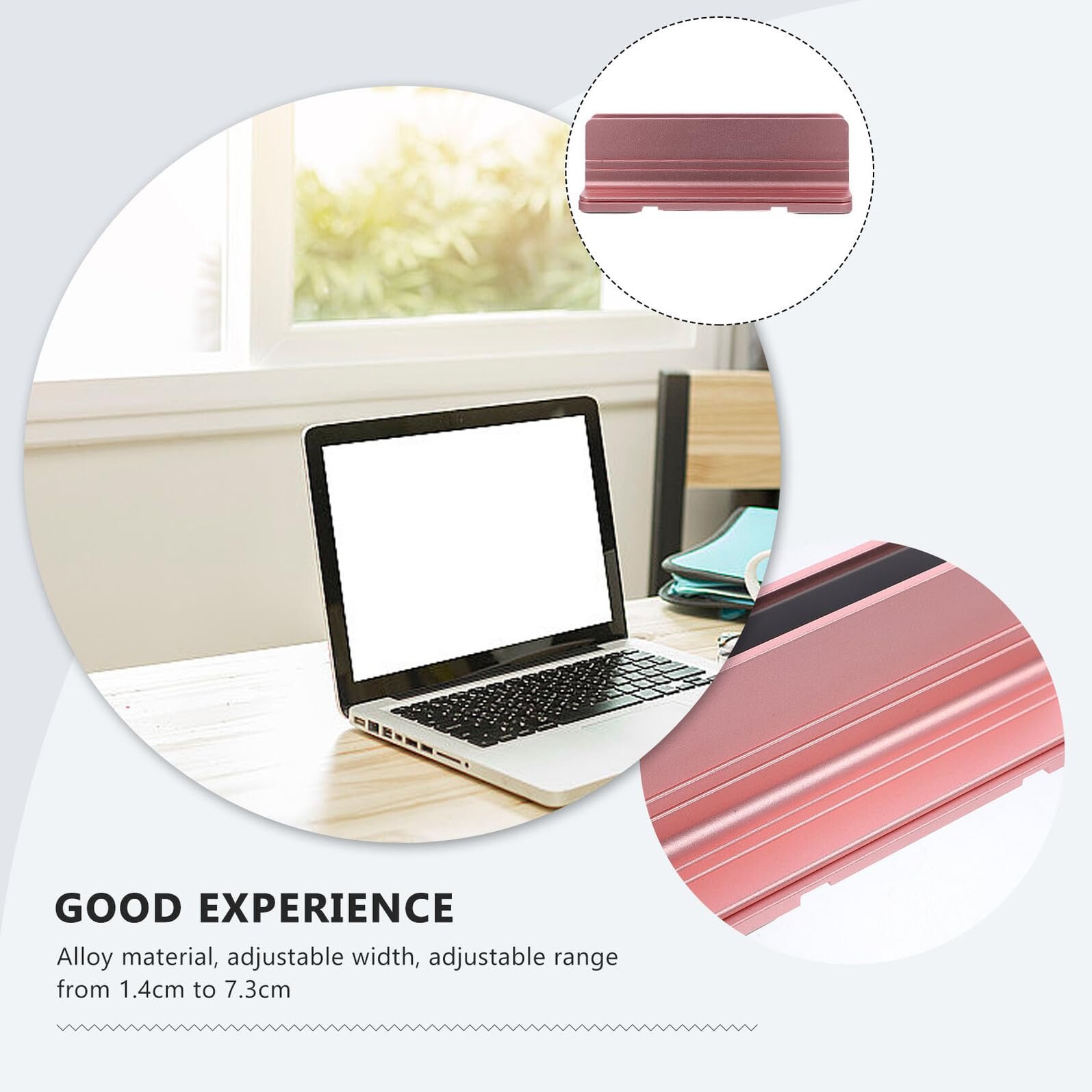 Підставка для ноутбука Toddmomy Вертикальна регульована алюмінієва, фото №7 Підставка для ноутбука Toddmomy Вертикальна регульована алюмінієва, фото №7