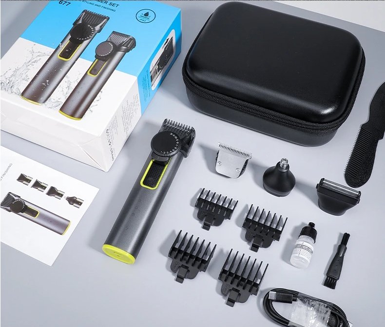 Триммер Youpin 4in1 Men's Beard Trimmer Set для стрижки волос и бороды, фото №15