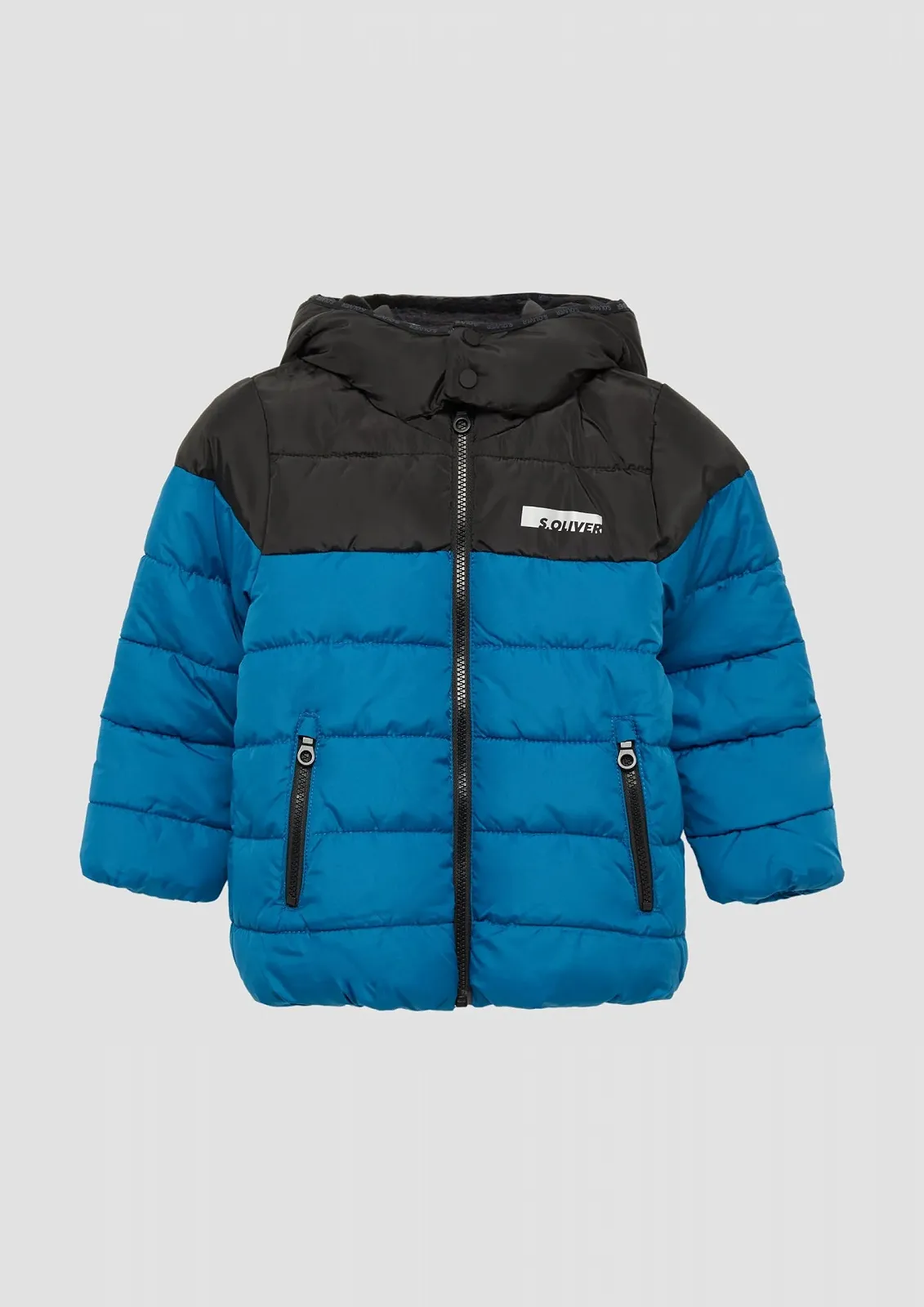 Куртка s.Oliver для хлопчиків стьобана з капюшоном, фото №3