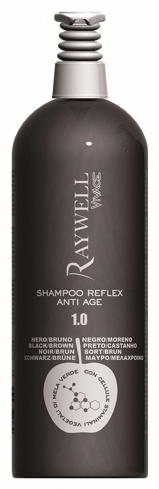 Шампунь Raywell Reflex Anti Age Vivace Shine с эффектом Anti-Age 1.0 Черный 1000 мл, фото №1 Шампунь Raywell Reflex Anti Age Vivace Shine с эффектом Anti-Age 1.0 Черный 1000 мл, фото №1