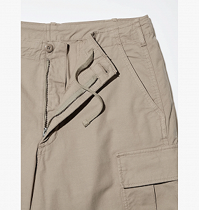 Штани унісекс Uniqlo Cargo Pants Beige 463957-31 XL synthetic.ua - Фото 1