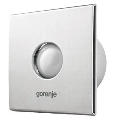 Вытяжной вентилятор Gorenje BVX150STS 25 Вт 210 м3/ч, 1650 об /мин таймер серебро JN63BVX150STS, фото №1 Вытяжной вентилятор Gorenje BVX150STS 25 Вт 210 м3/ч, 1650 об /мин таймер серебро JN63BVX150STS, фото №1
