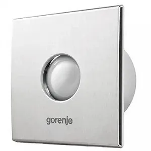 Вытяжной вентилятор Gorenje BVX150STS 25 Вт 210 м3/ч, 1650 об /мин таймер серебро JN63BVX150STS - Фото 1