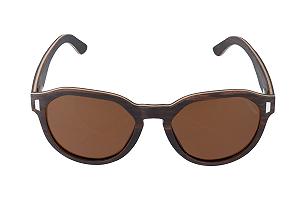 Сонцезахисні окуляри Panto Gamswild WM0013 Дерев'яні synthetic.ua - Фото 1