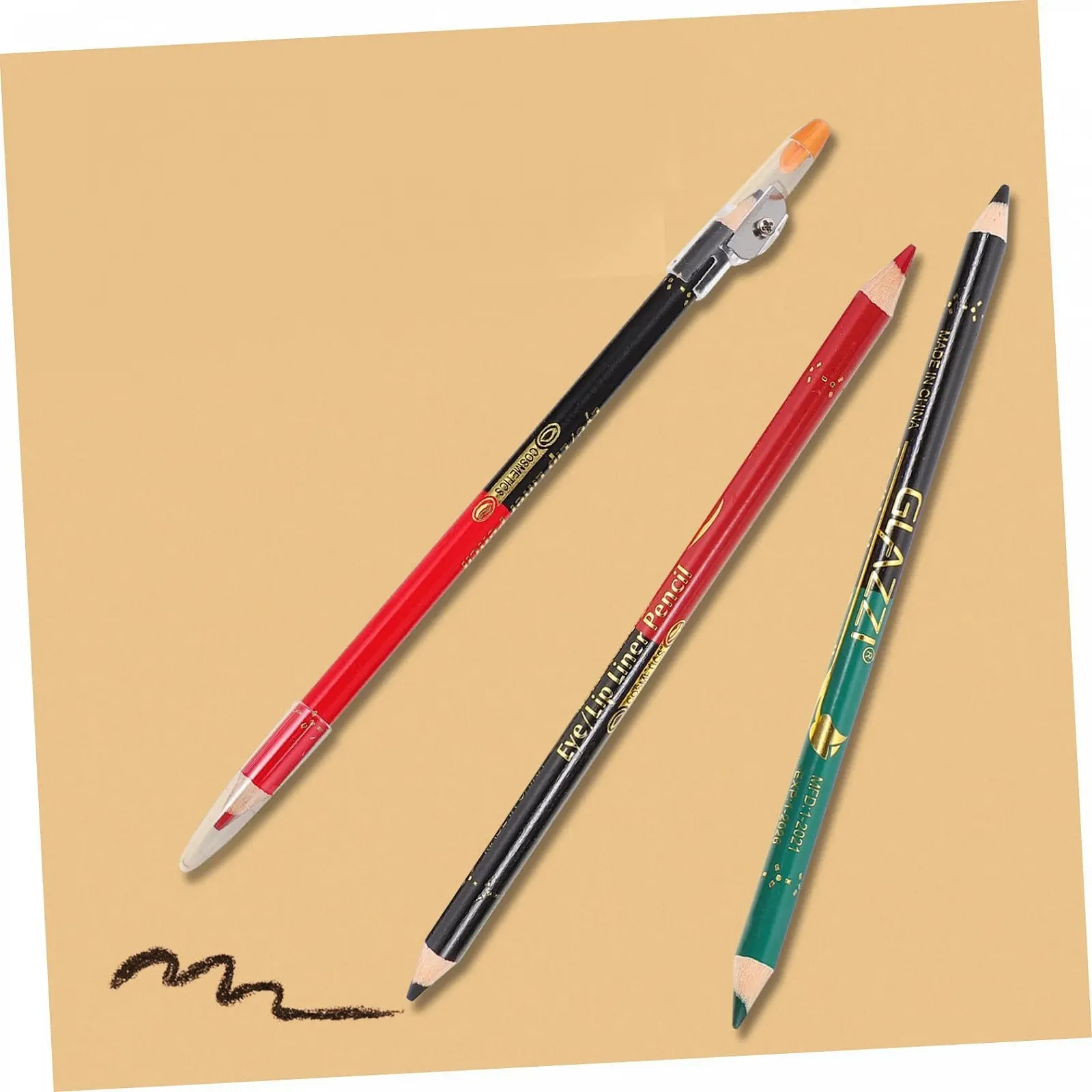 Карандаш для глаз FRCOLOR, матовый, фото №6