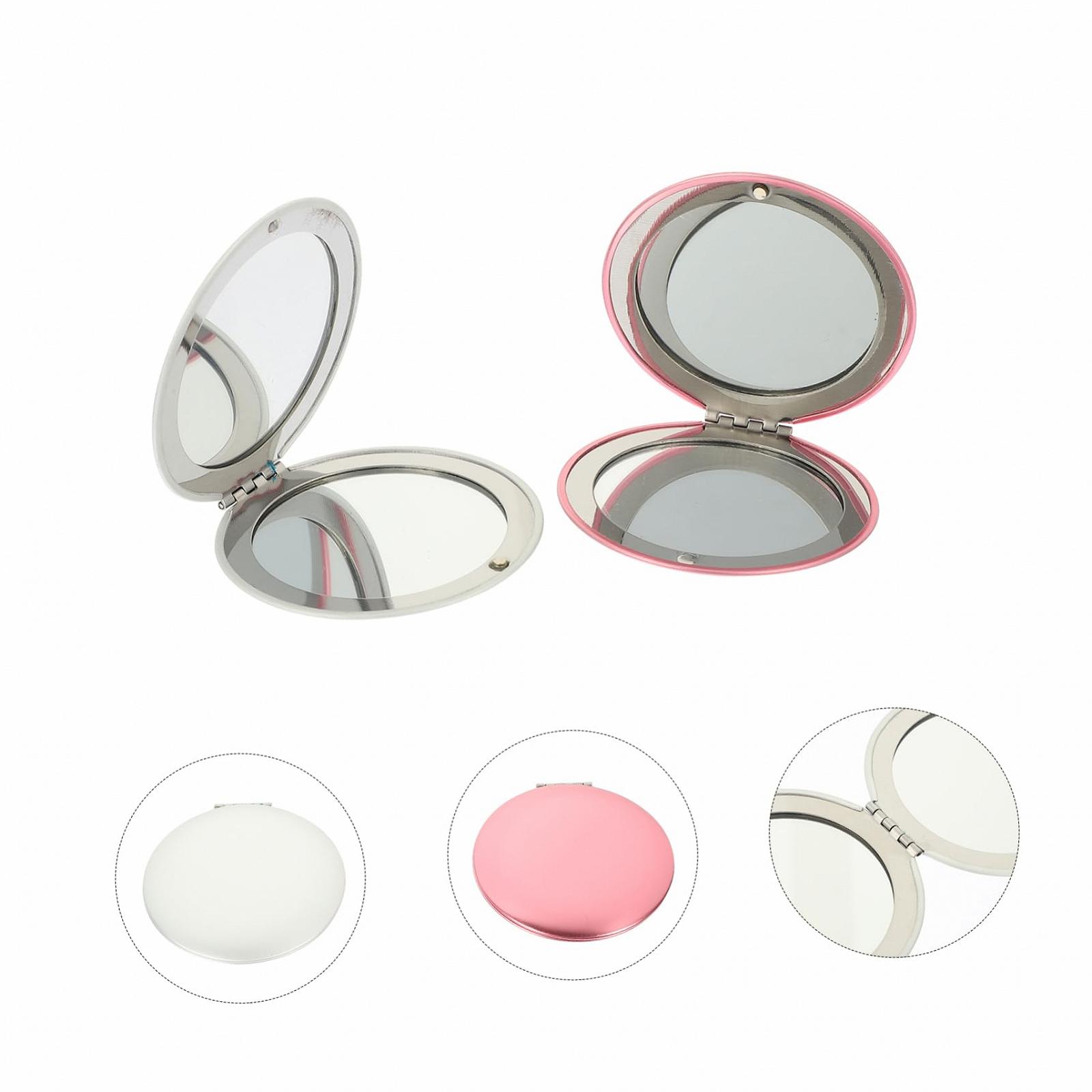 Зеркало Angoily 8 STK Двустороннее Зеркало Мини-Лупа Путешествие Моментальный Макияж Алюминиевый Сплав Круглый, фото №3 Зеркало Angoily 8 STK Двустороннее Зеркало Мини-Лупа Путешествие Моментальный Макияж Алюминиевый Сплав Круглый, фото №3