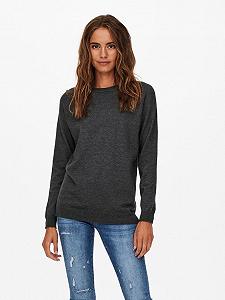 Пуловер ONLYOUNGER L/S PULLOVER KNT 15238340-Dark Grey Melange ONLY Темно-сірий XS - Фото 1